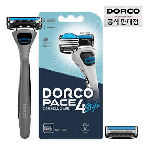 도루코 페이스4 스타일 면도기 /4중날