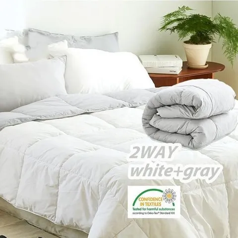 셀러허브 생활리빙 까드리아 오코텍스 양면 구스 이불 퀸/Q 사계절 호텔