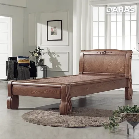 장수돌침대 다하스 1304S 맥반석 애쉬원목 싱글 돌침대