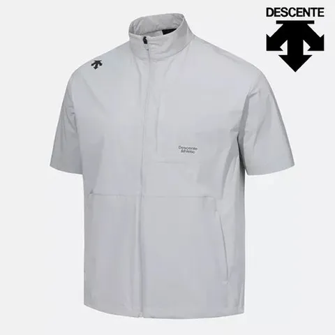 데상트 반팔 바람막이 SP323TWB72LGRY 바람막이_P398213671