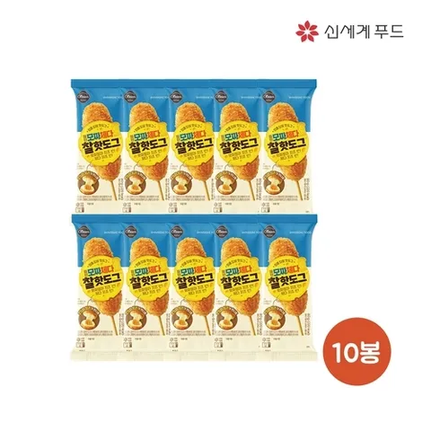 올반 모짜체다핫도그 10봉(모짜렐라반/체다치즈반)