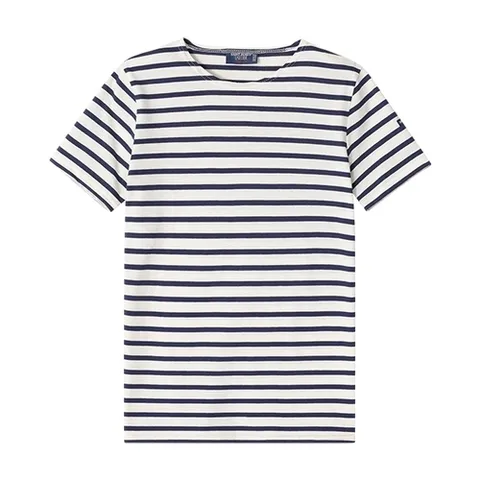 기타 [세인트제임스 SAINT JAMES] 2068 ECRU MARINE 아동 반팔티