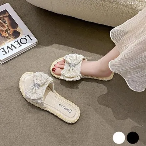 셀러허브 패션 [라일리의류] Rly 가죽 여성샌들 하이힐 블로퍼 샌들 슬리퍼 뮬블로퍼