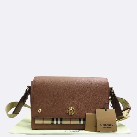 버버리 고이비토 중고명품 Burberry(버버리) 8021111 빈티지 체크 노트 크로스바디 크로스백