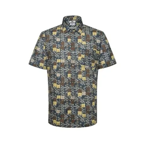 닥스 코튼100 프린트 반팔셔츠DKS1SHCS133N1