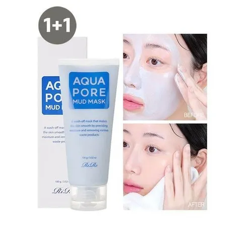 리르 아쿠아 포어 머드 마스크 / 워시오프팩,모공케어,노폐물제거,피부결개선_P392359260
