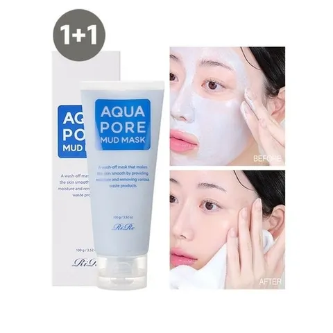 리르 아쿠아 포어 머드 마스크 / 워시오프팩,모공케어,노폐물제거,피부결개선_P392359260