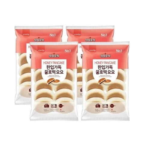 삼립 [T]한입가득 미니꿀호떡(10입) 4봉