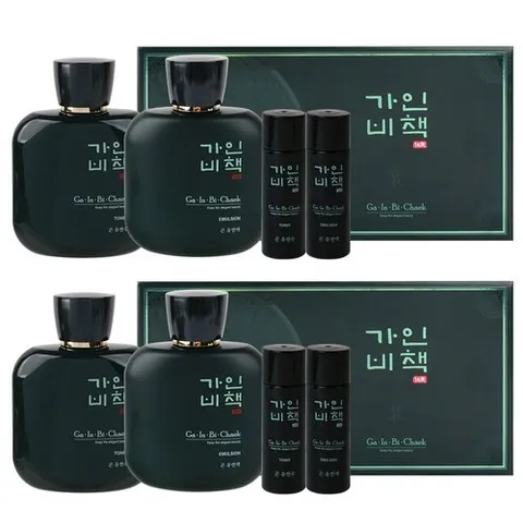가인비책 (1+1)가인비책 곤 남성 2종 세트 /수삼배양근 엑소좀 주름개선 기능성