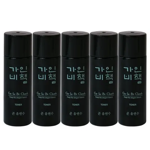 가인비책 (5개)가인비책 곤 유연수 30ml /남성스킨 한방 화장품 미니 여행용