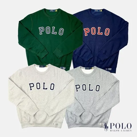 폴로 랄프로렌 폴로랄프로렌 공용 빅로고 맨투맨