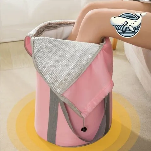 기타 고품질 다용도 편리한 접이식 족욕기 스파 스타일 휴대용족욕기 접이식족욕기 족탕기 족욕통 WFGYEX9