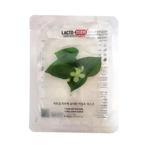 셀러허브 식품 락토덤 피부에 유익한 어성초 마스크 30ml 1매 Ss