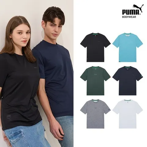 푸마 (25SS)(기획특가) 푸마 듀얼 메쉬 언더셔츠 6종 패키지(남여공용)