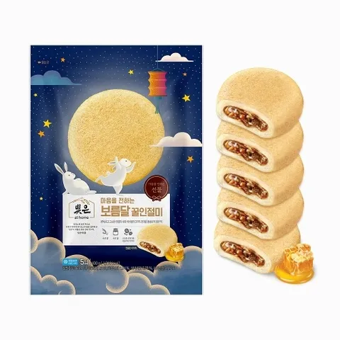 삼립 [T]빚은 냉동 보름달 꿀인절미 5입 1봉
