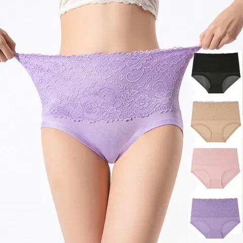 패션플러스 [홀리지] 니바 순면 레이스 여성 속옷