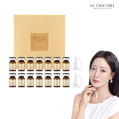 뉴트리코어 [6주 관리 프로그램]하이퍼셀 NMN 잔주름 케어 앰플 노화 디펜스 입문 패키지(1박스)