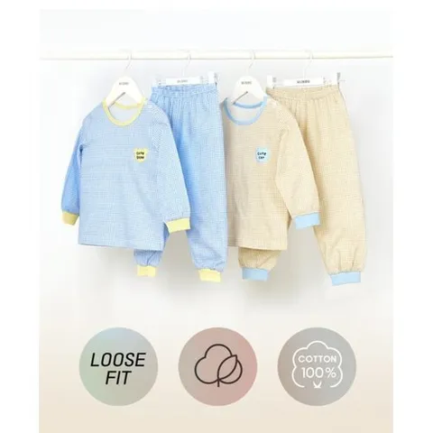 모이모이깜피 특가 큐티체크(BR)9부 편면 큐티체크(BL)9부 편면