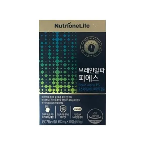 기타브랜드 뉴트리원 브레인알파 피에스 두뇌 인지력 30캡슐 1개_P390448870