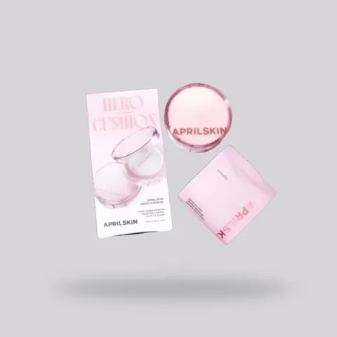 셀러허브 1 [에이프릴스킨] 에이프릴스킨 히어로쿠션 핑크케이스 23호 내추럴베이지 본품+리필 (49401705)