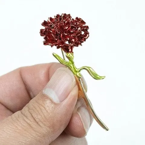 셀러허브 식품 유광 어버이날 카네이션 브로치 어버이날 카네이션 코사지 카네이션부토니에 스승의날선물 어버이날 선물