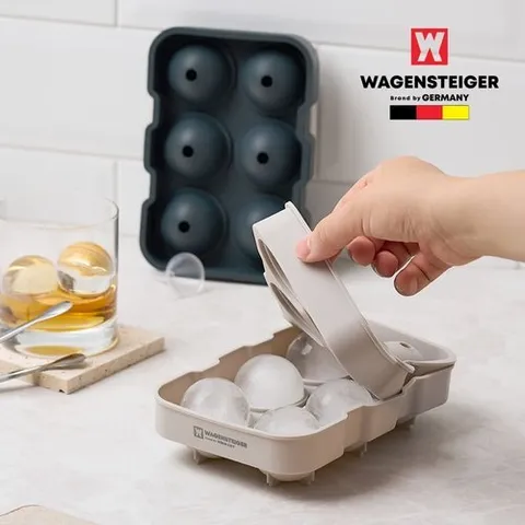 서울리빙 바겐슈타이거 실리콘 아이스 얼음트레이 6구 (라이트)