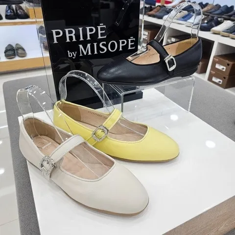 미소페 112415005 여성 플랫 메리제인 슈즈 단화 구두 (2cm)JK