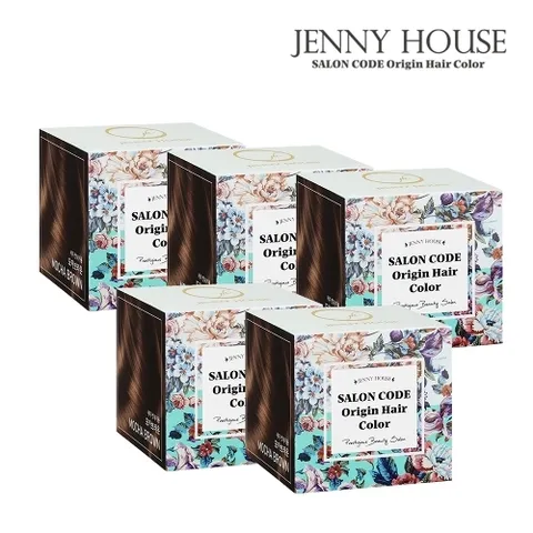 [제니하우스]제니하우스 시즌3 살롱코드 오리진 헤어 컬러 염색제 5개