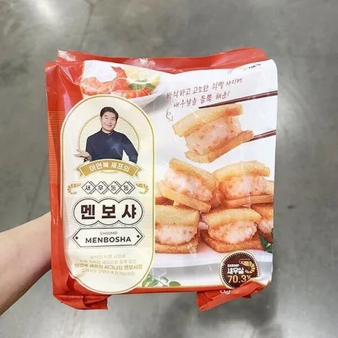 셀러허브 식품 이연복 셰프의 새우 통통 멘보샤 954g 아이스박스포장 56582