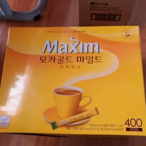 셀러허브 식품 [웰빙창고] 동서 맥심 모카골드 커피믹스 400T