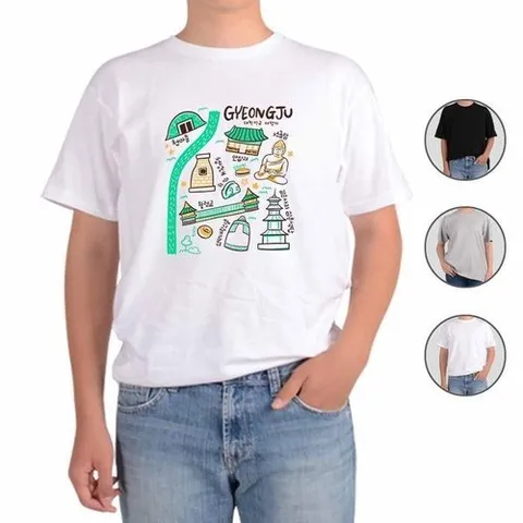 셀러허브 1 [OFKMP96P]국내여행 경주 불국사 맞춤 반팔티