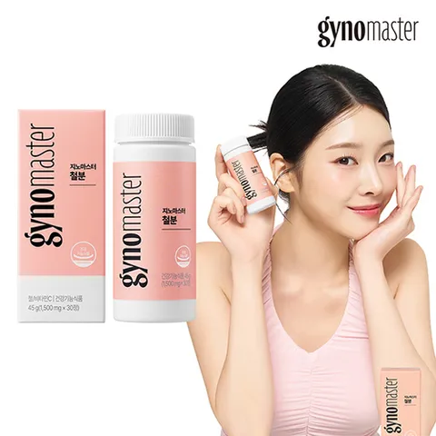 마스터바이옴 지노마스터 철분 1개월 사과맛 츄어블 리포퍼 철분