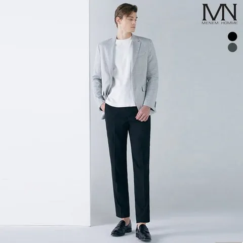 패션플러스 [루시앙스포츠] 미넴옴므 썸머 시크릿 밴딩 팬츠 2종 SET