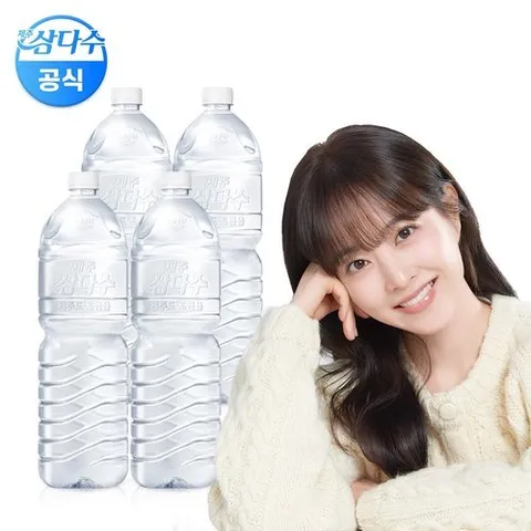 삼다수 [T] 제주삼다수 무라벨 2L 24pet (라벨 랜덤발송)