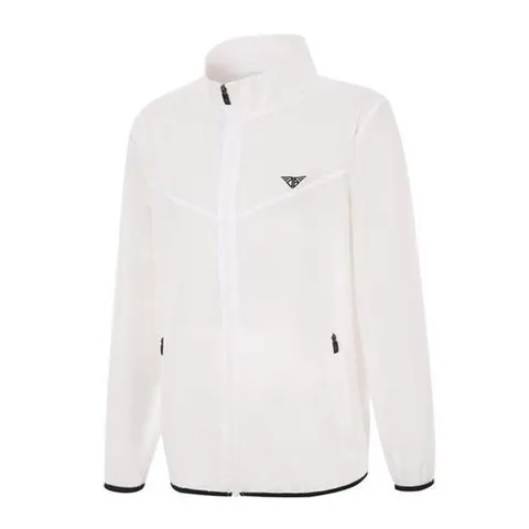 셀러허브 패션 [JHQQ8R64_4B]스포츠 경량 경량바람막이 화이트 1P 점퍼