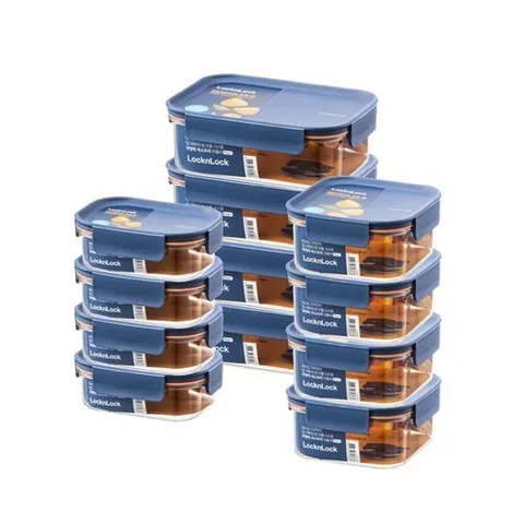 락앤락 [본사] 비스프리 모듈러 플러스 12종세트(910ml4P+260ml4P+정사각600ml 4P)