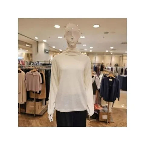 세컨스킨 AFWFT9500 홀가먼트 울혼방 베이직 터틀넥 니트_P405658550