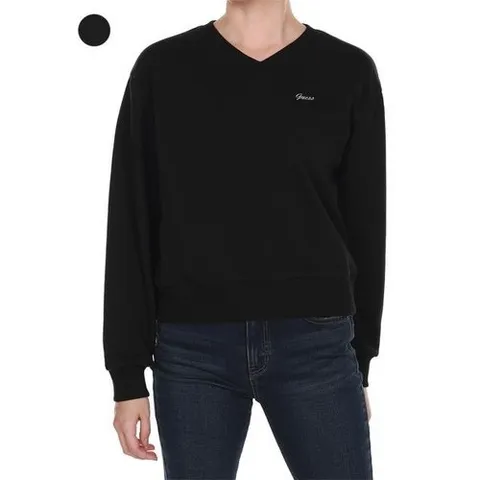 게스 여성 브이넥 FLEECE SWEATSHIRT RO4K04C2_P404972233