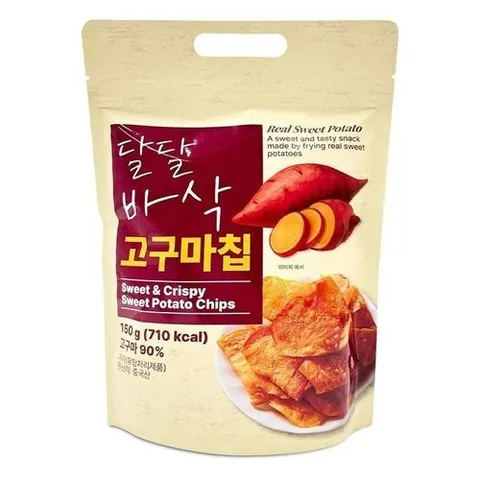 셀러허브 식품 달달바삭 고구마칩 150g 건강한 간식 (52593265)
