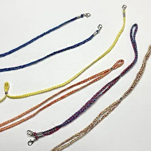 셀러허브 패션 [JH21RQSV_52CC]꽈배기 스타일 길이 조절 마스크 목걸이