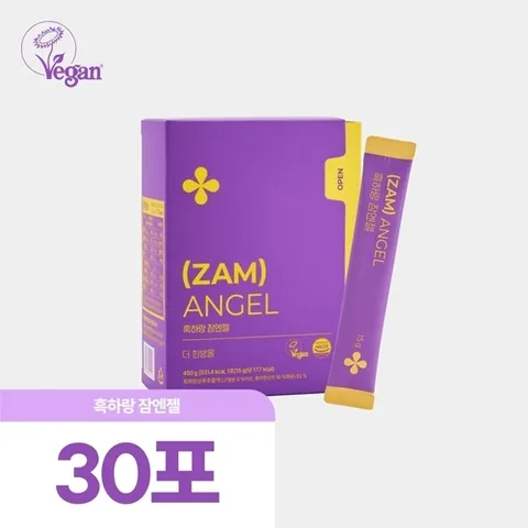 더한방울 흑하랑상추차 잠엔젤 30포 1개월분