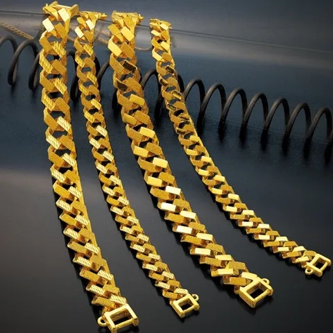 피주얼리 순금 목걸이 면체인 37.5g 체인24k/18k 장식 포함 면 99.9 다이아몬드 컷팅 mrc