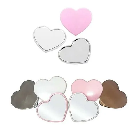 셀러허브 패션 [QNU13714_58]스쿨룩 하트컬러 손거울판촉물 손거울 5개