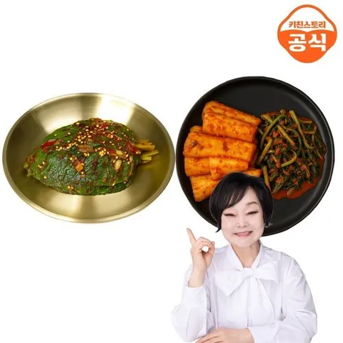 빅마마 이혜정 의 맛있는 총각김치 5kg+깻잎김치1kg (총 6kg)