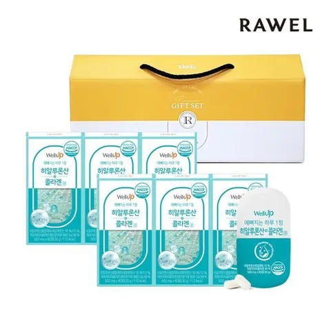 로엘 히알루론산콜라겐정 6통 선물세트 (12개월분)