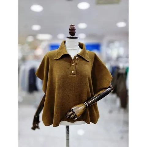 스테파니 스테파니 세이브존08 카라 판쵸 니트 N25NW5427 (42544732)