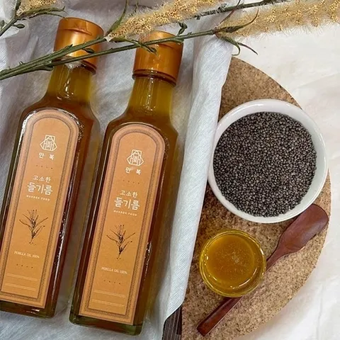 자연맛남 만복 저온압착 고소한 국산 들기름 300ml