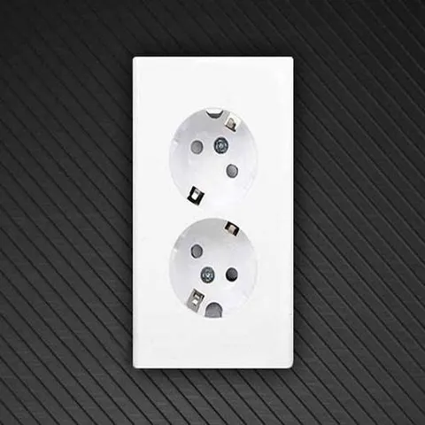 셀러허브 패션 [QN78X40C_56]현대/매입2구콘센트(보조대포함)