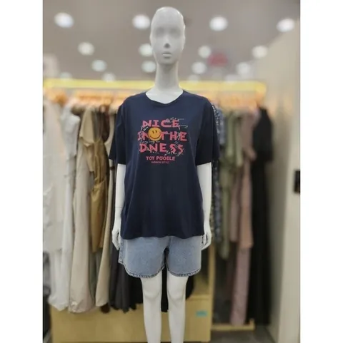 플라스틱아일랜드 나이스 스마일 티셔츠 PR7XB3T3DJ