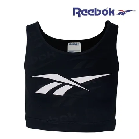 리복 리복 여성 DC 피트니스 크롭탑 스포츠브라 브라탑 운동복-BK4127